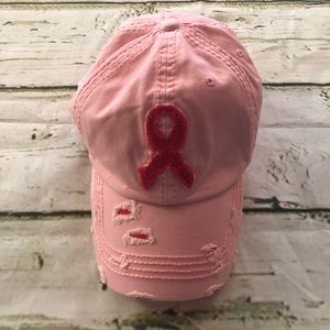 NWOT Breast Cancer Awareness Baseball Cap Hat